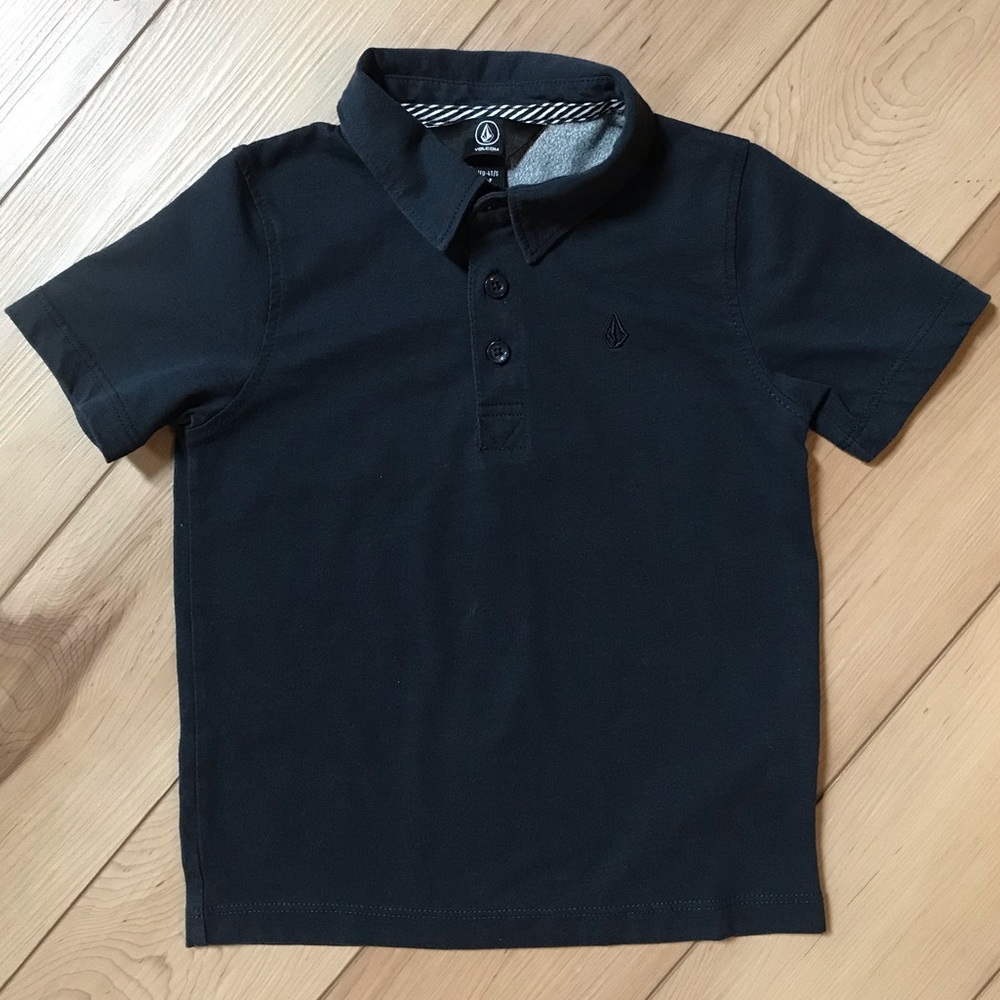 4T Navy Volcom Polo